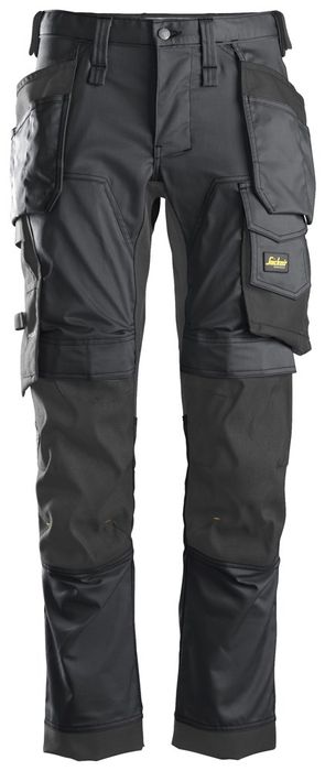 Snickers Workwear AW Stretch Trousers HP 6241 Staal Grijs