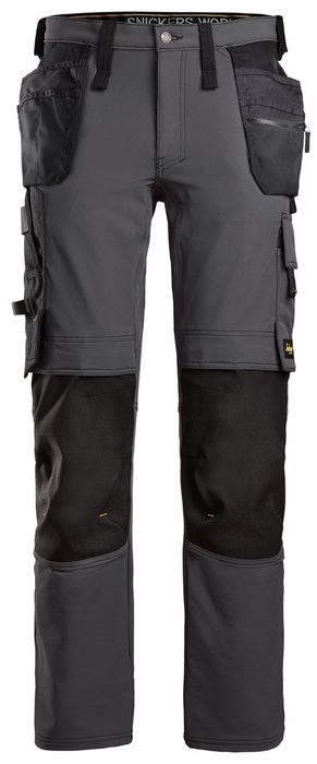 Snickers Workwear AW Stretch Broek HP 6271 Staal Grijs 154