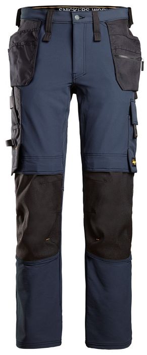 Snickers Workwear Allroundwork Stretch Broek HP donkerblauw 6271 donkerblauw/zwart Snickers Workwear Allroundwork Stretch Broek HP donkerblauw 6271 donkerblauw/zwart