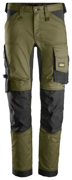Snickers Workwear AW Stretch Trousers 6341 Groen 058