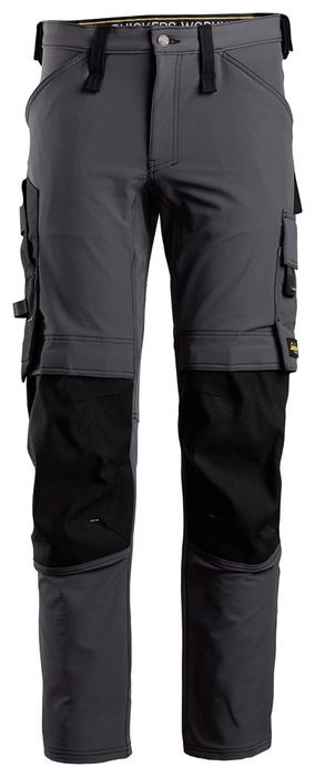 Snickers Workwear AW Stretch Broek 6371 Staal Grijs 056