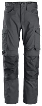 Snickers Workwear SL Trousers Knee Guard 6801 Staal Grijs