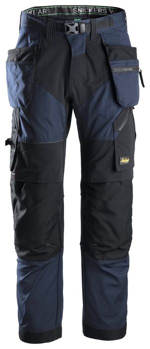 Snickers Workwear FlexiWork Trousers+ HP 6902 Donker