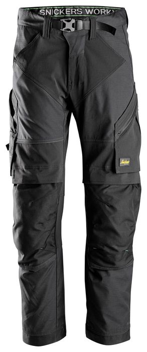 Snickers Workwear FlexiWork Broek+ 6903 Zwart 044