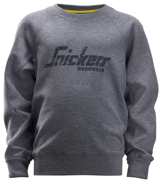 Snickers Workwear Junior Logo Sweatshirt gemengd blauw 7509 gemengd blauw