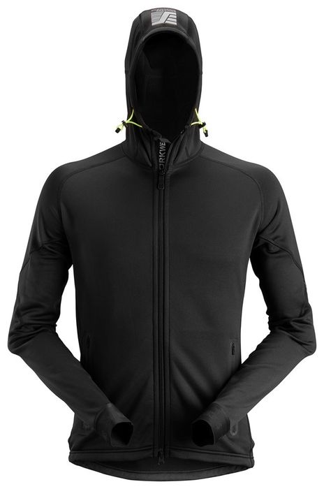 Snickers Workwear FW Polar Str Hoodie 2.0 8002 Zwart 007