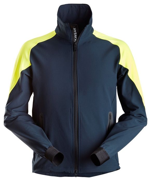 Snickers Workwear FW Neon Jack 8028 Donker Blauw 008