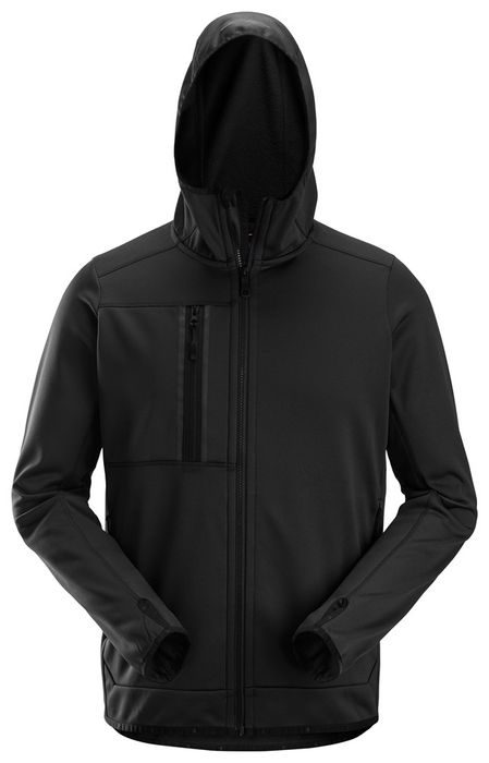 Snickers Workwear AW FZ Fleece Hoodie 8058 Zwart 006