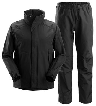 Snickers Workwear Waterproof Packable Set 8378 Zwart 005