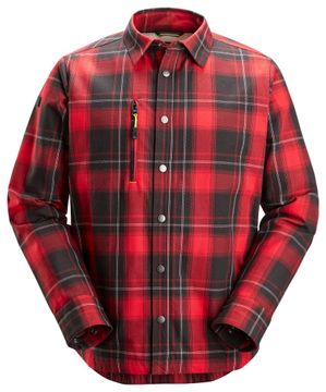Snickers Workwear AW Insulated Shirt ChiliroodMaat/Taille: XL