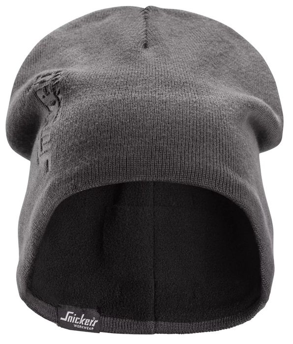 Snickers Workwear Windproof Beanie Staalgrijs