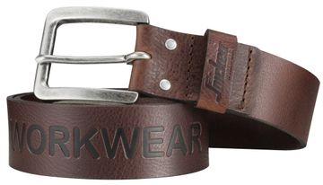 Snickers Workwear Leren Riem 9034 Gemeleerd Grijs 006