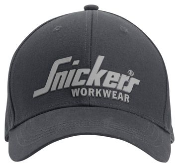 Snickers Workwear Logo Cap 9041 Staal Grijs 000