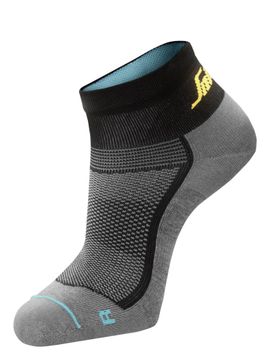 Snickers Workwear LW 37.5 Low Socks 9218 Gemeleerd grijs048