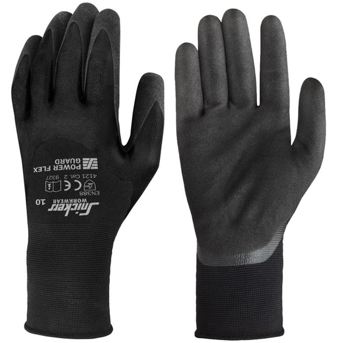 Snickers Workwear Power Flex Guard Gloves Snickers Workwear Power Flex Guard Gloves