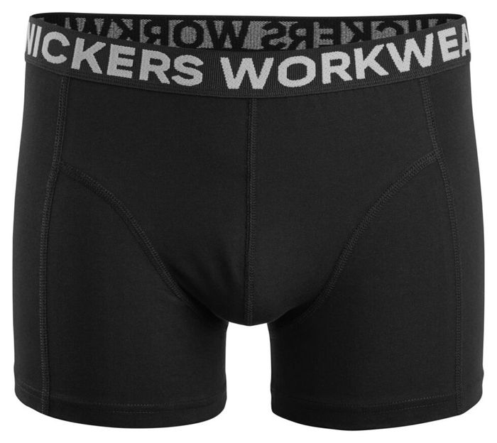 Snickers Workwear Boxer shorts, 2pack Zwart