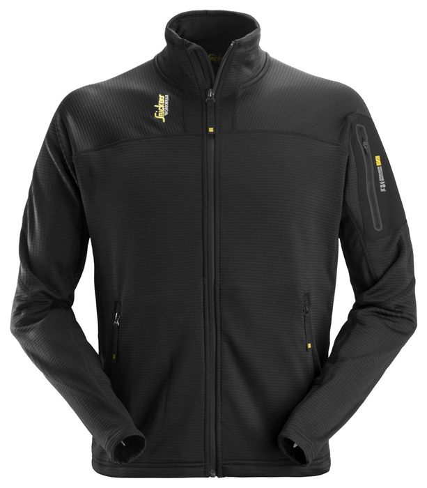 Snickers Workwear Body Mapping 1/2 Zip Micro Fleece Pullover Snickers Workwear Body Mapping 1/2 Zip Micro Fleece Pullover