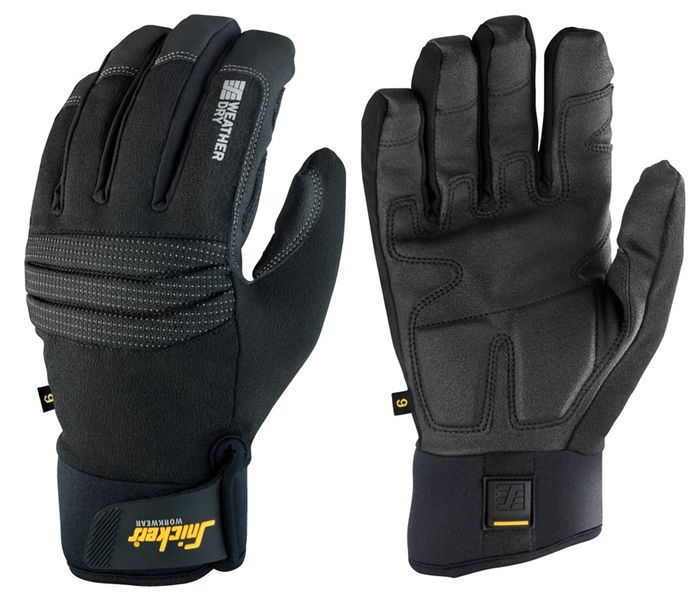 Snickers Workwear Weather Dry (Paar) 9579 Zwart 009