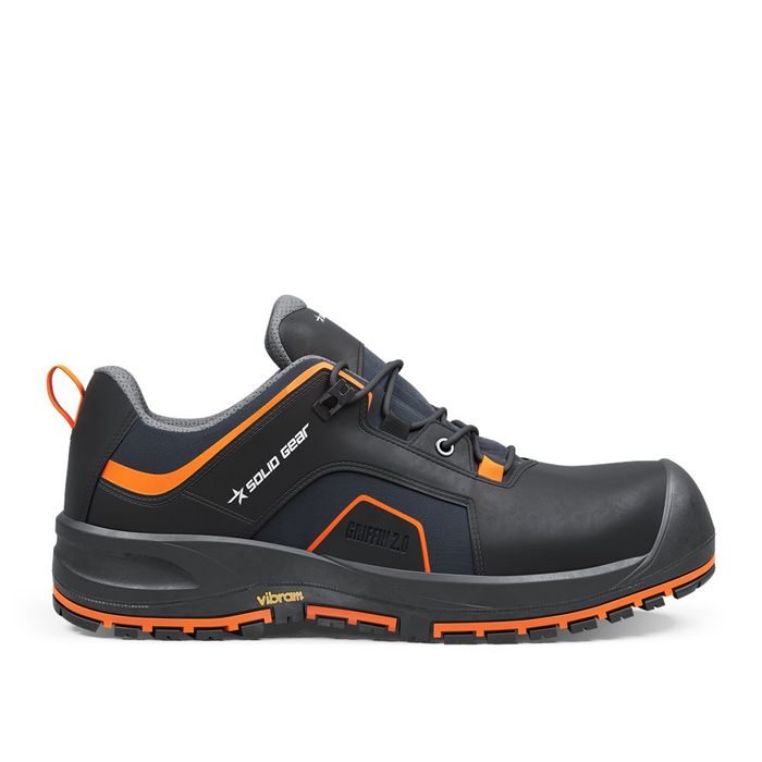 Solid Gear Griffin 2 Low Zwart/oranje
