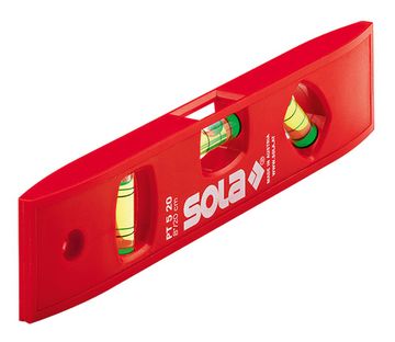 SOLA Sola KUNSTSTOF TORPEDO-WATERPAS 20CM -