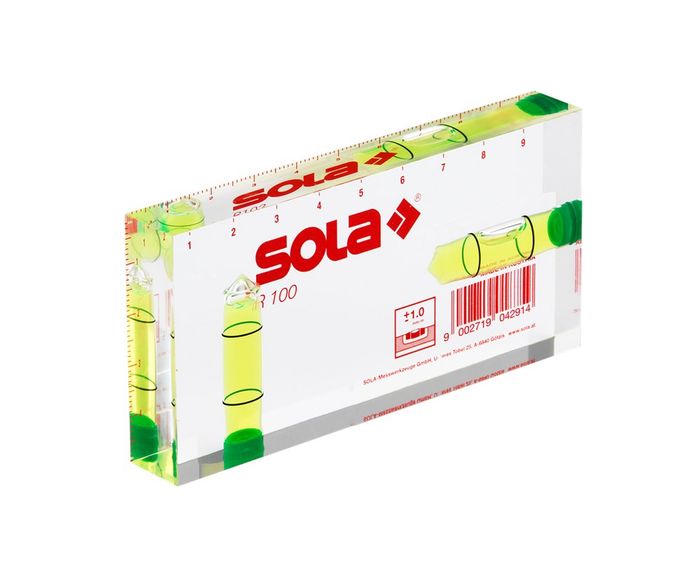 SOLA SOLA Architectenwaterpas R 100 groen SOLA SOLA Architectenwaterpas R 100 groen