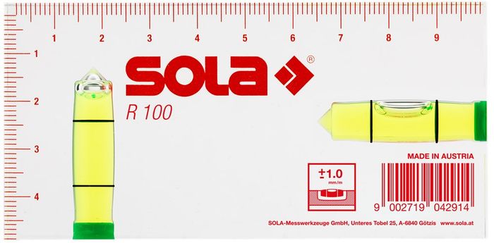 SOLA SOLA Architectenwaterpas R 100 groen