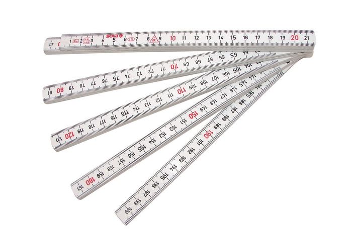 SOLA Sola VOUWMETER GLASVEZEL 2M, WIT SOLA Sola VOUWMETER GLASVEZEL 2M, WIT