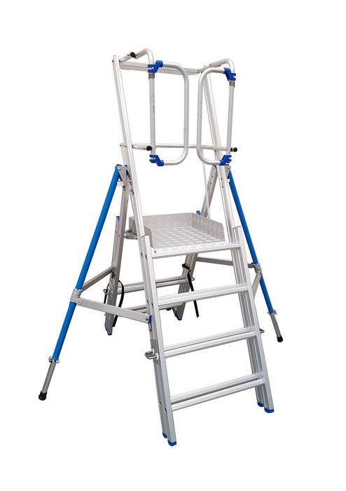 Mapeco Telescopisch Werkplatform 4-6 Treden, Saloon Deuren