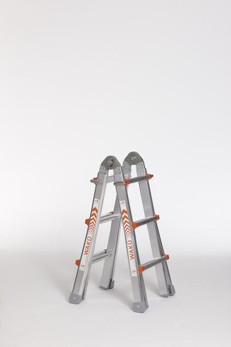 WAKÜ Telescopische Ladder, 4X3 Sporten WAKÜ Telescopische Ladder, 4X3 Sporten