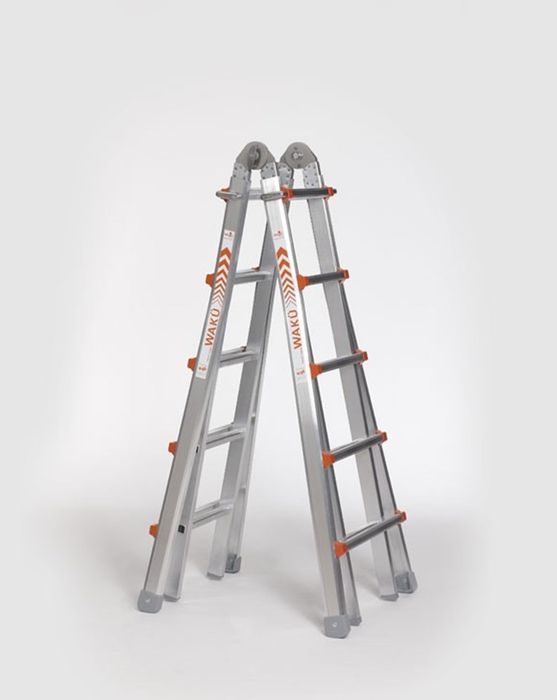 WAKÜ Telescopische Ladder, 4X5 Sporten