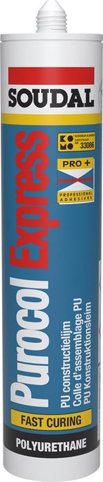 Soudal 300ml Purocol Expres Ned/Fr/Du Soudal 300ml Purocol Expres Ned/Fr/Du