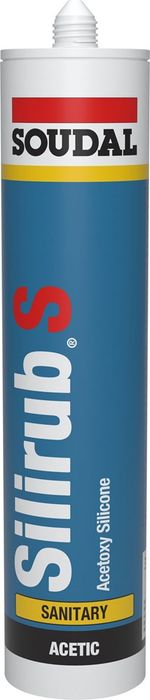 Soudal Silirub Sanitair Transparant 300ml Soudal Silirub Sanitair Transparant 300ml
