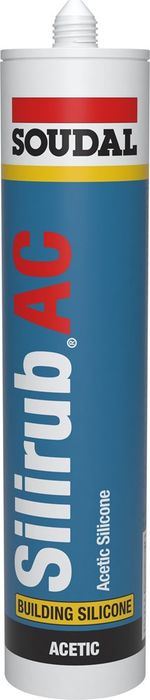 Soudal 300ml Silirub Ac Zwart