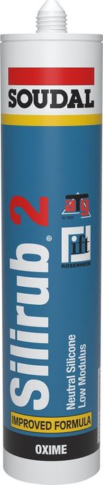 Soudal Silirub 2 Transparant 300ml Soudal Silirub 2 Transparant 300ml