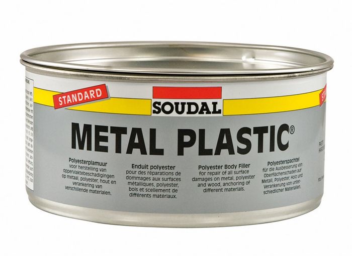 Soudal Metal Plastic 2Kg 103421 Soudal Metal Plastic 2Kg 103421