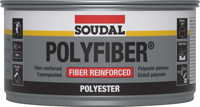 Soudal 250Gr Pf Grijs 30101