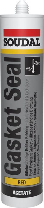 Soudal Gasket Seal Rood 300ml Soudal Gasket Seal Rood 300ml