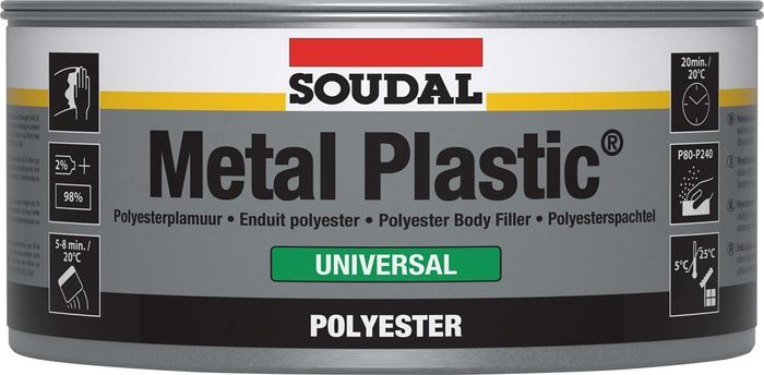 Soudal 2Kg Metal Plastic Universal Soudal 2Kg Metal Plastic Universal