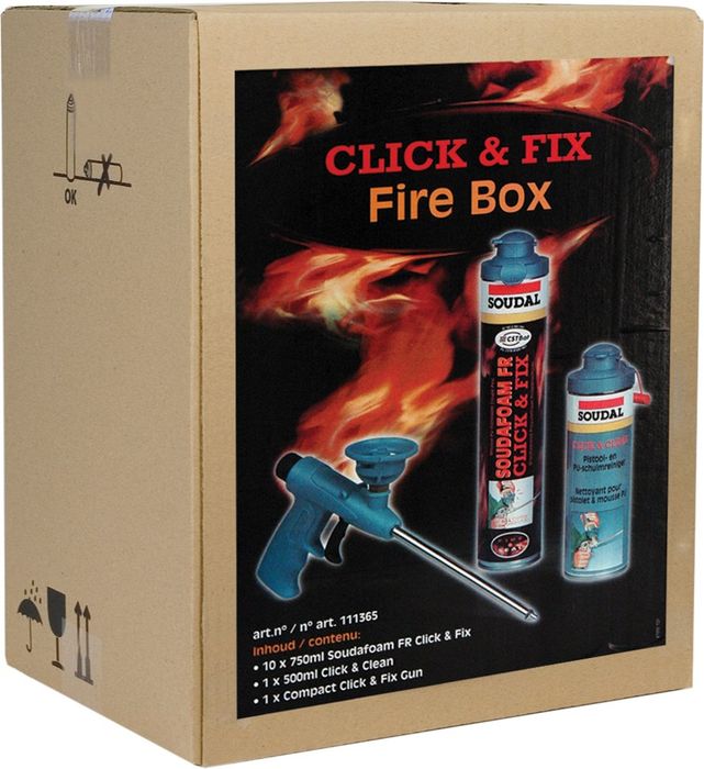 Mapeco Box Click & Fix Fire 