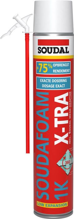 Soudal Soudafoam Low Expantion X-Tra 1K 750 Ml Soudal Soudafoam Low Expantion X-Tra 1K 750 Ml