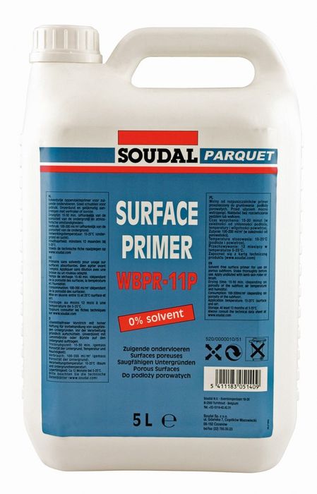 Soudal Parket Primer Wbpr-11P Surface Primer 5 Soudal Parket Primer Wbpr-11P Surface Primer 5