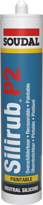 Soudal 300ml Silirub P2 Ral8016 Soudal 300ml Silirub P2 Ral8016