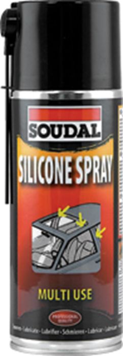 Soudal Siliconenspray 400Ml Soudal Siliconenspray 400Ml