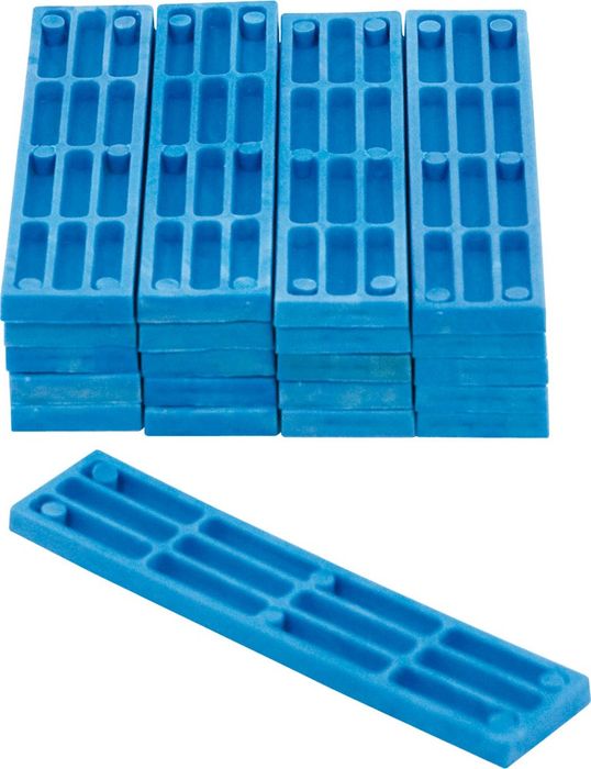 Rectavit Pp Blokjes 100X20X5 Blauw 100 stuks