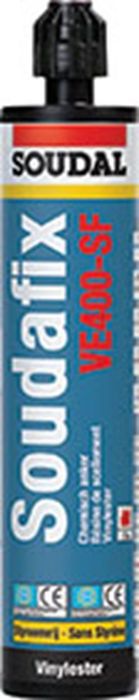 Soudal Soudafix Ve400-Sf 24 kokers + gun Soudal Soudafix Ve400-Sf 24 kokers + gun