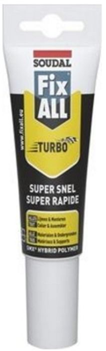 Soudal Fix All Turbo Wit 125Ml Soudal Fix All Turbo Wit 125Ml