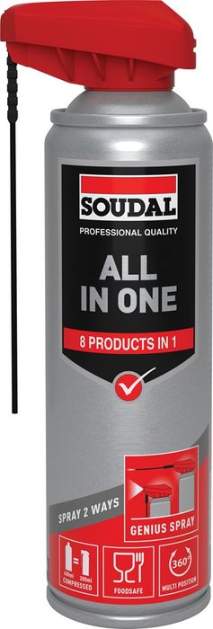 Soudal 300 Ml All In One Genius Spray Soudal 300 Ml All In One Genius Spray