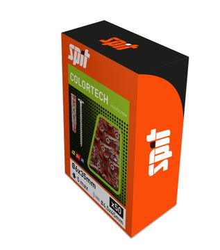 SPIT SPIT COLORTECH UNI PLUG 6x35 MET SCHROEF
