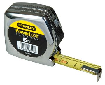 Stanley Rolbandmaat Powerlock 5M - 19Mm
