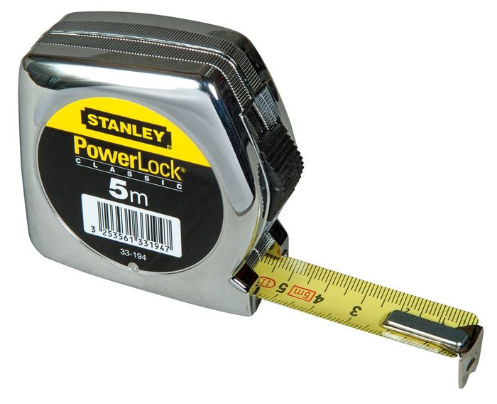 Mapeco Rolbandmaat Powerlock 5M - 19Mm 